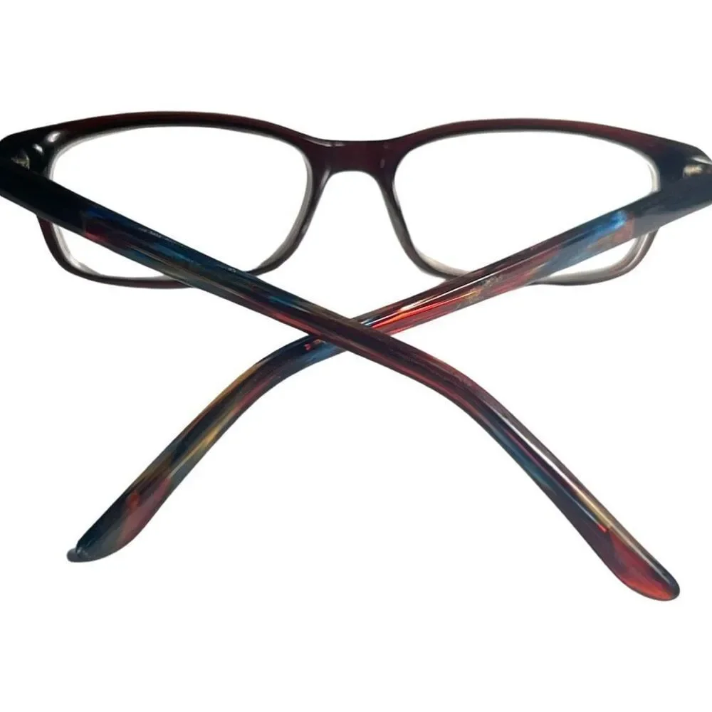 Dream Himax Multicolored Blue Pink Yellow Red Plastic Frames Eyeglasses for Her